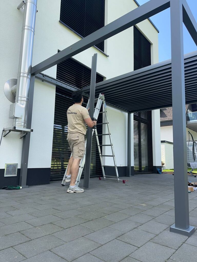 Aluminium Pergola-Pergola-Terrasse-Terrassenüberdachung-